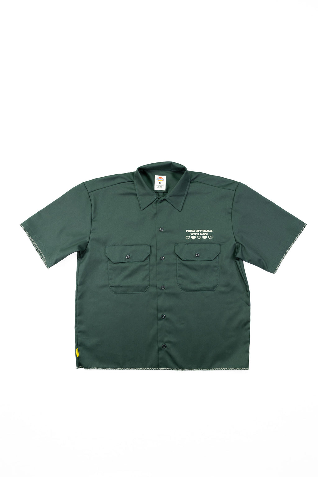 ANGEL BABY - Dickies Cropped Work Shirt - UNISEX