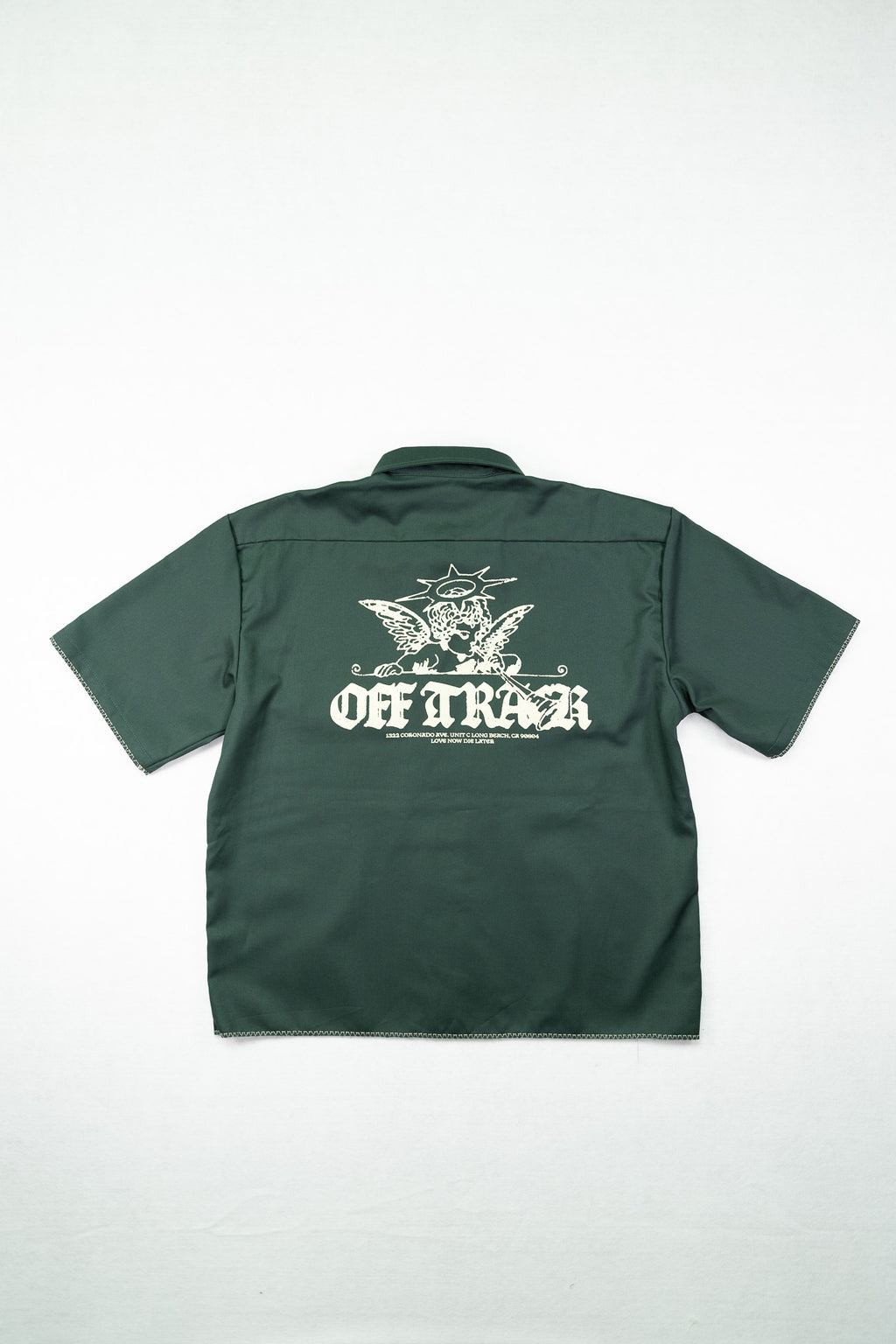 ANGEL BABY - Dickies Cropped Work Shirt - Unisex