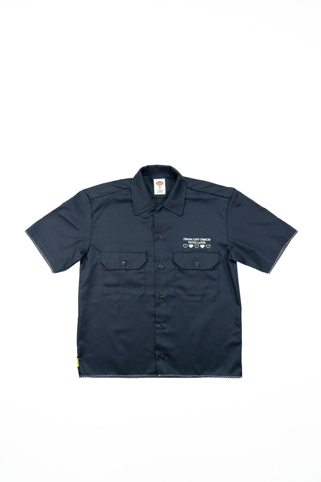 ANGEL BABY - Dickies Cropped Work Shirt - UNISEX