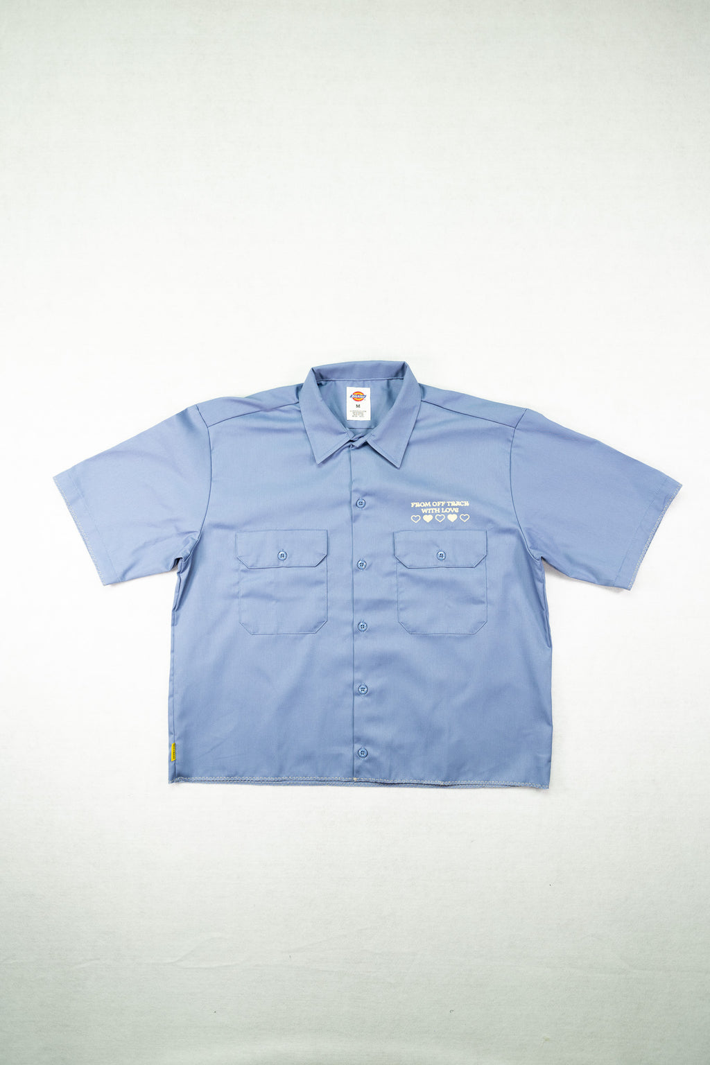 ANGEL BABY - Dickies Cropped Work Shirt - Unisex