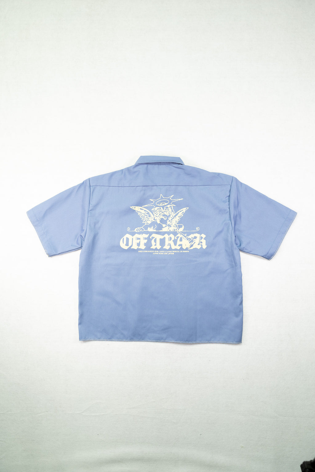 ANGEL BABY - Dickies Cropped Work Shirt - Unisex