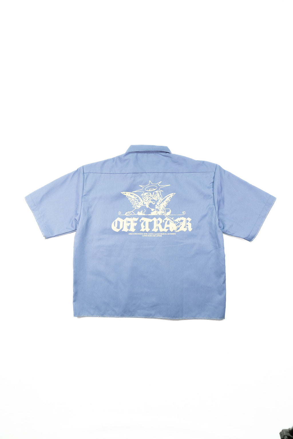 ANGEL BABY - Dickies Cropped Work Shirt - UNISEX