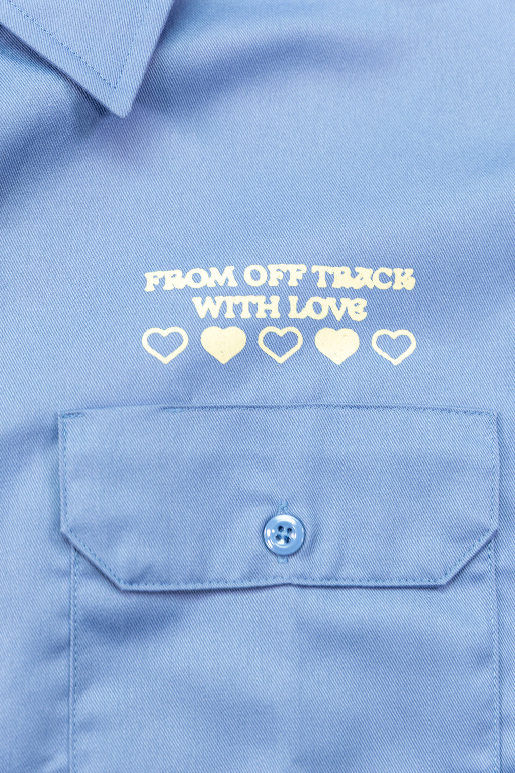 ANGEL BABY - Dickies Cropped Work Shirt - Unisex