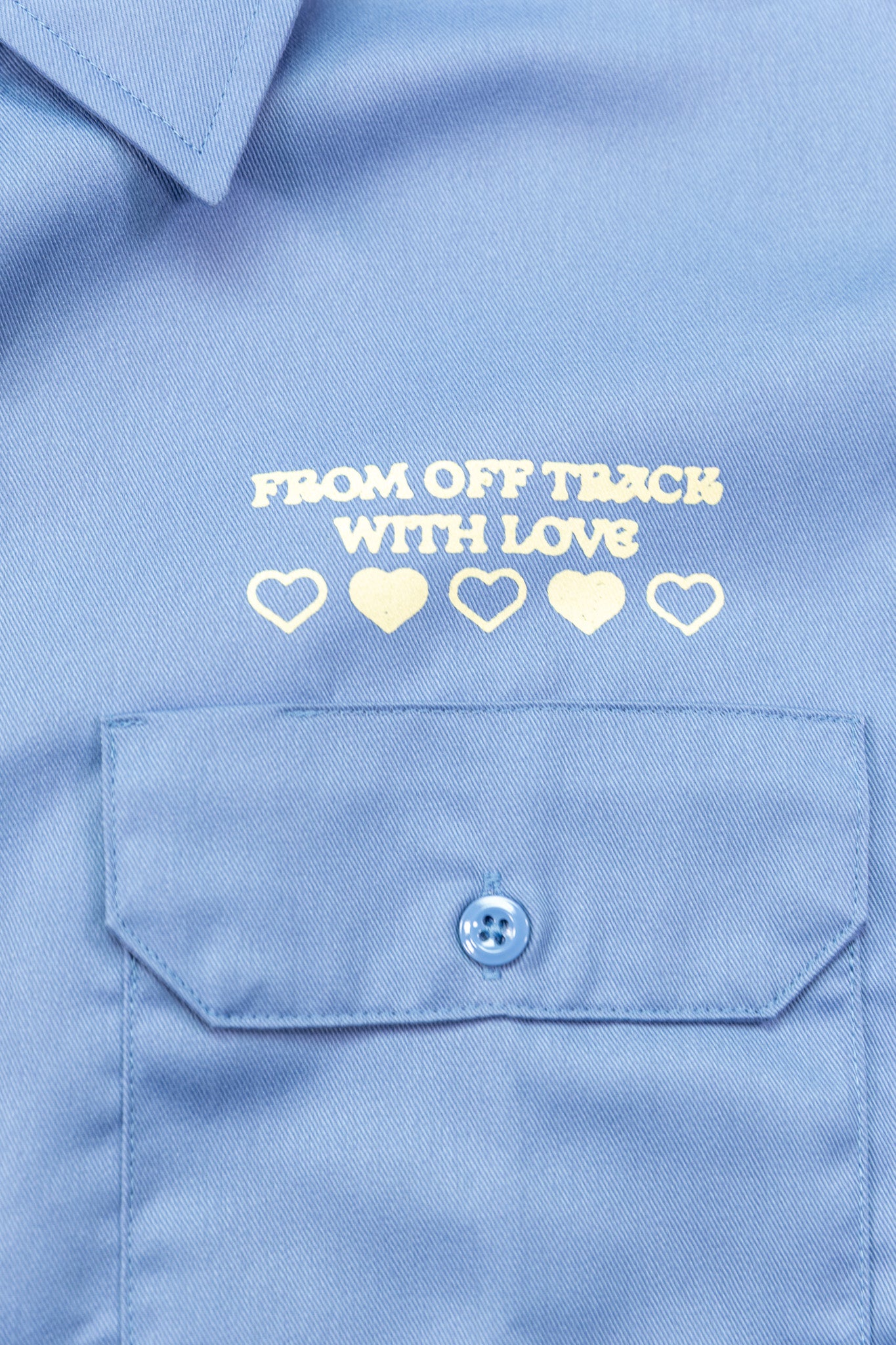 ANGEL BABY - Dickies Cropped Work Shirt - Unisex