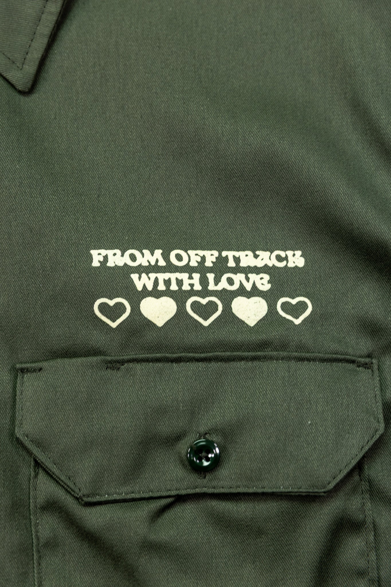 ANGEL BABY - Dickies Cropped Work Shirt - Unisex