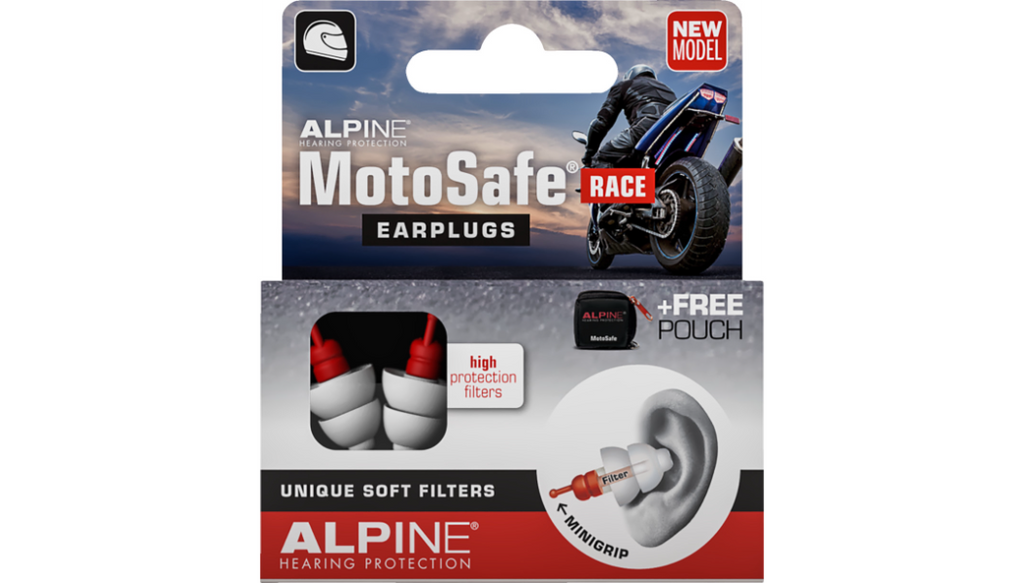 ALPINE MOTOSAFE EARPLUGS - Race
