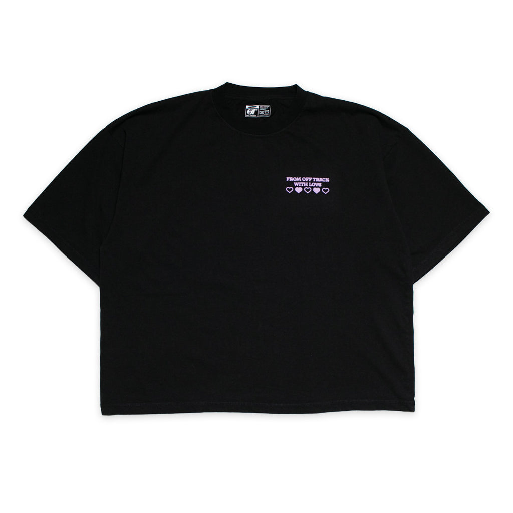 ANGEL BABY - Oversized Crop Tee - Unisex