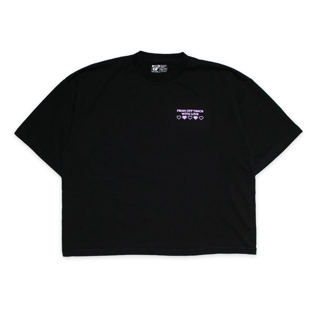 ANGEL BABY - Oversized Cropped Tee - Unisex