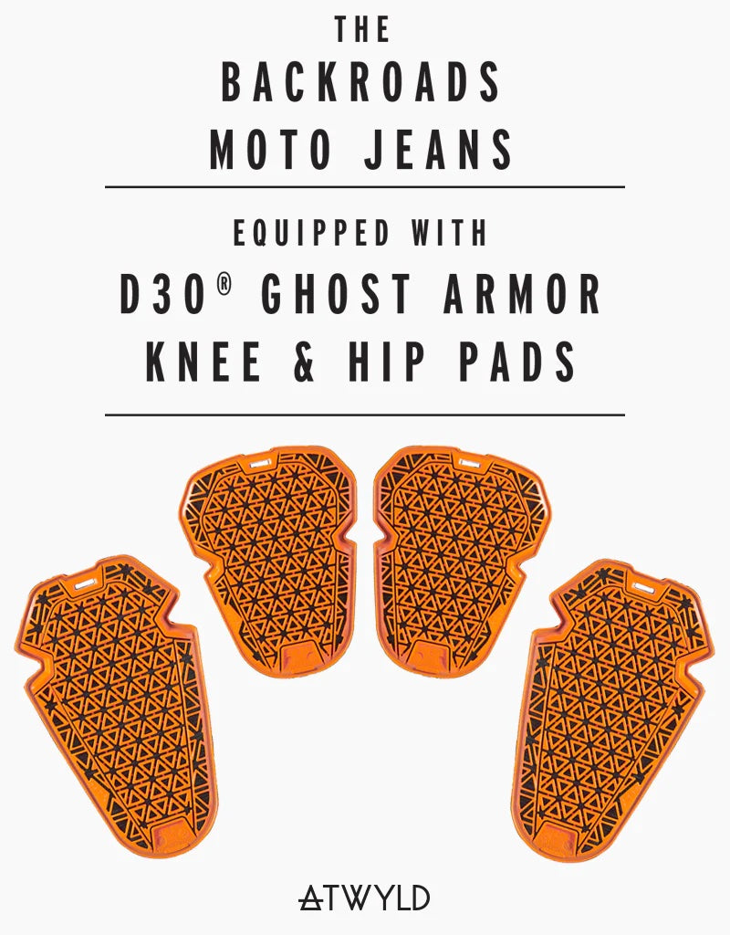 ATWYLD Backroads Moto Jeans - Midnight Blue