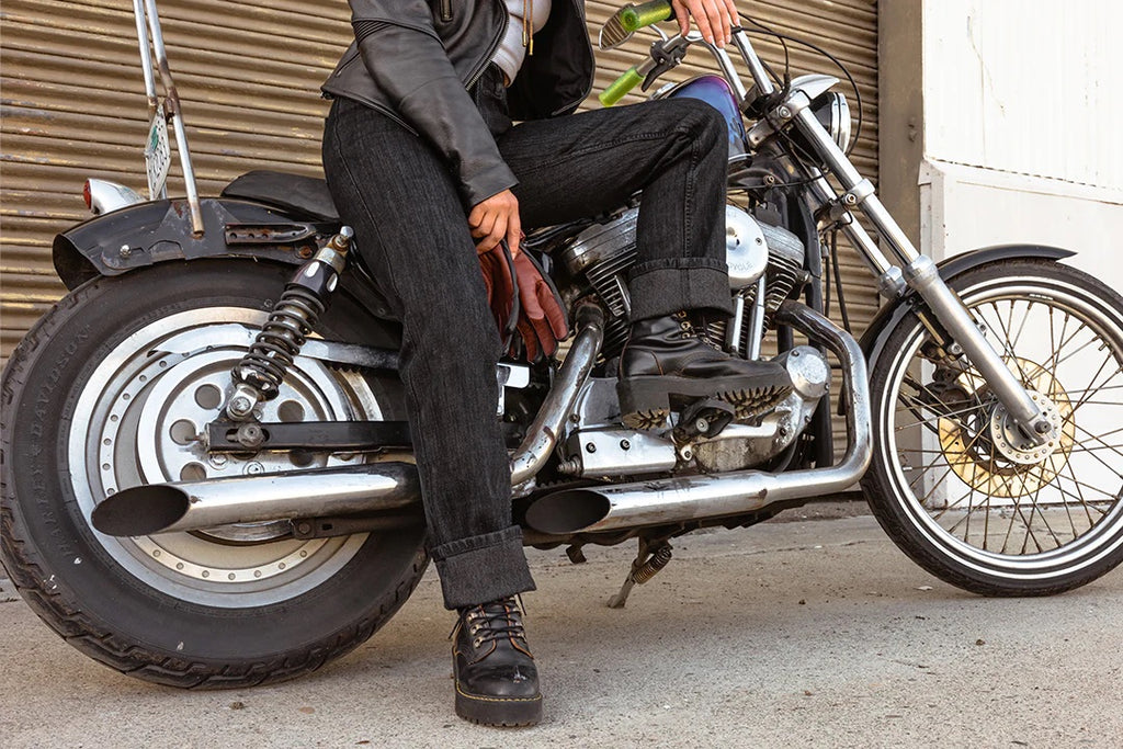 ATWYLD Backroads Moto Jeans - Midnight Blue