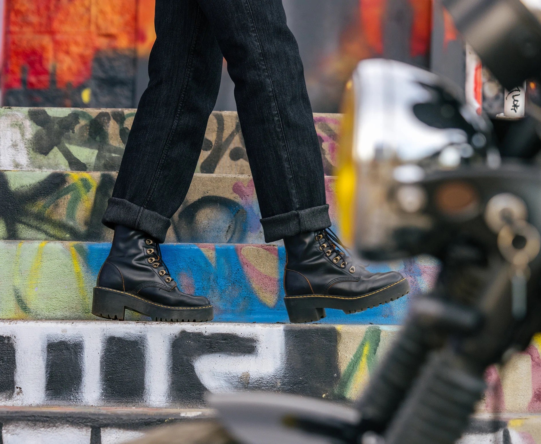 ATWYLD Backroads Moto Jeans - Midnight Blue