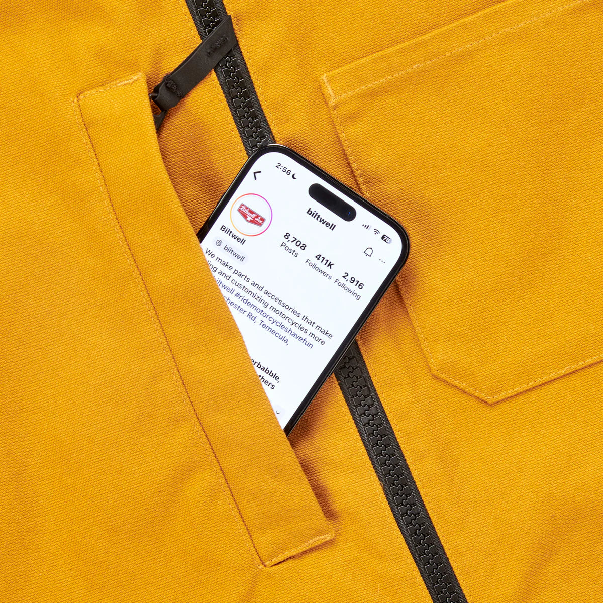 BILTWELL 4 SPEED VEST - Black & Gold