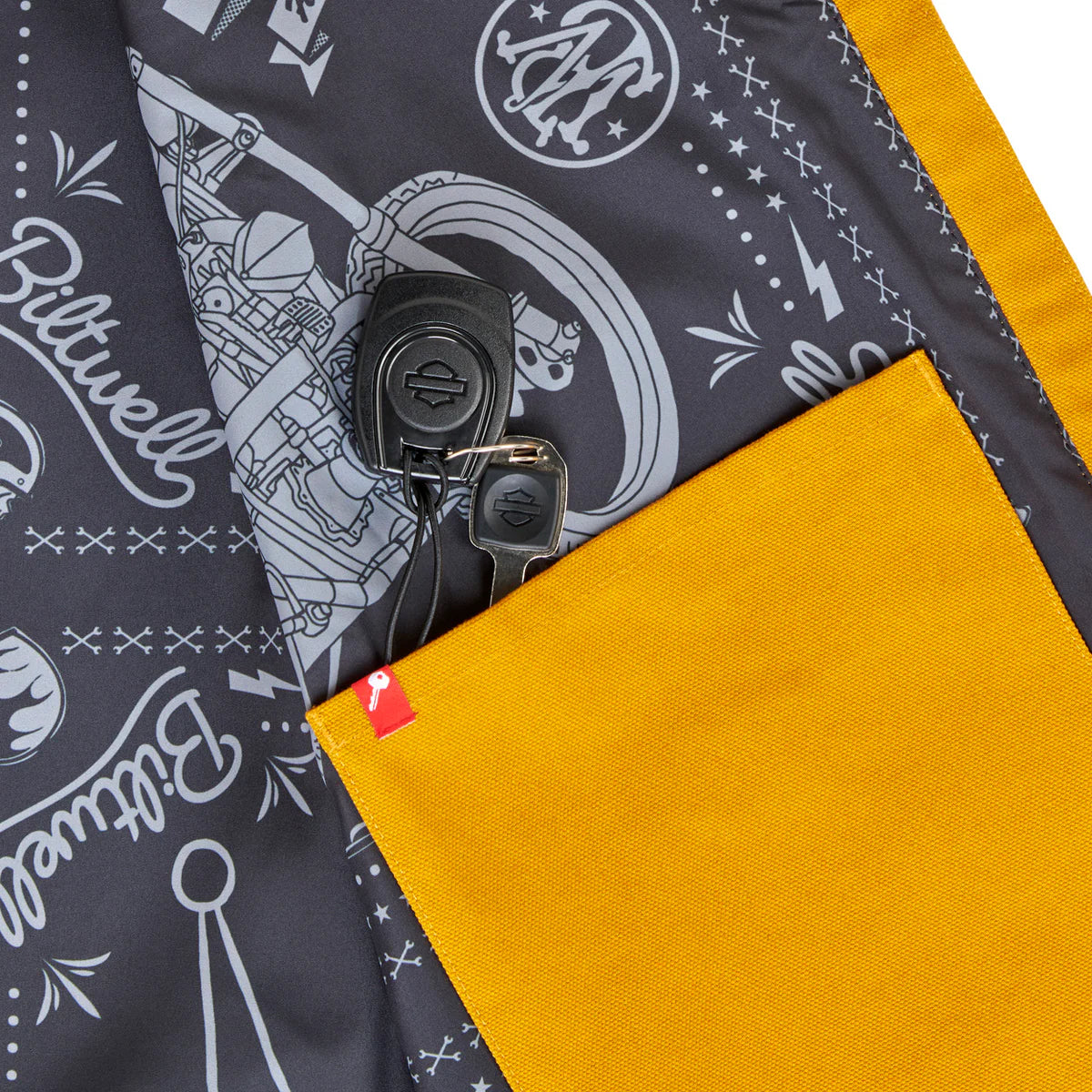 BILTWELL 4 SPEED VEST - Black & Gold