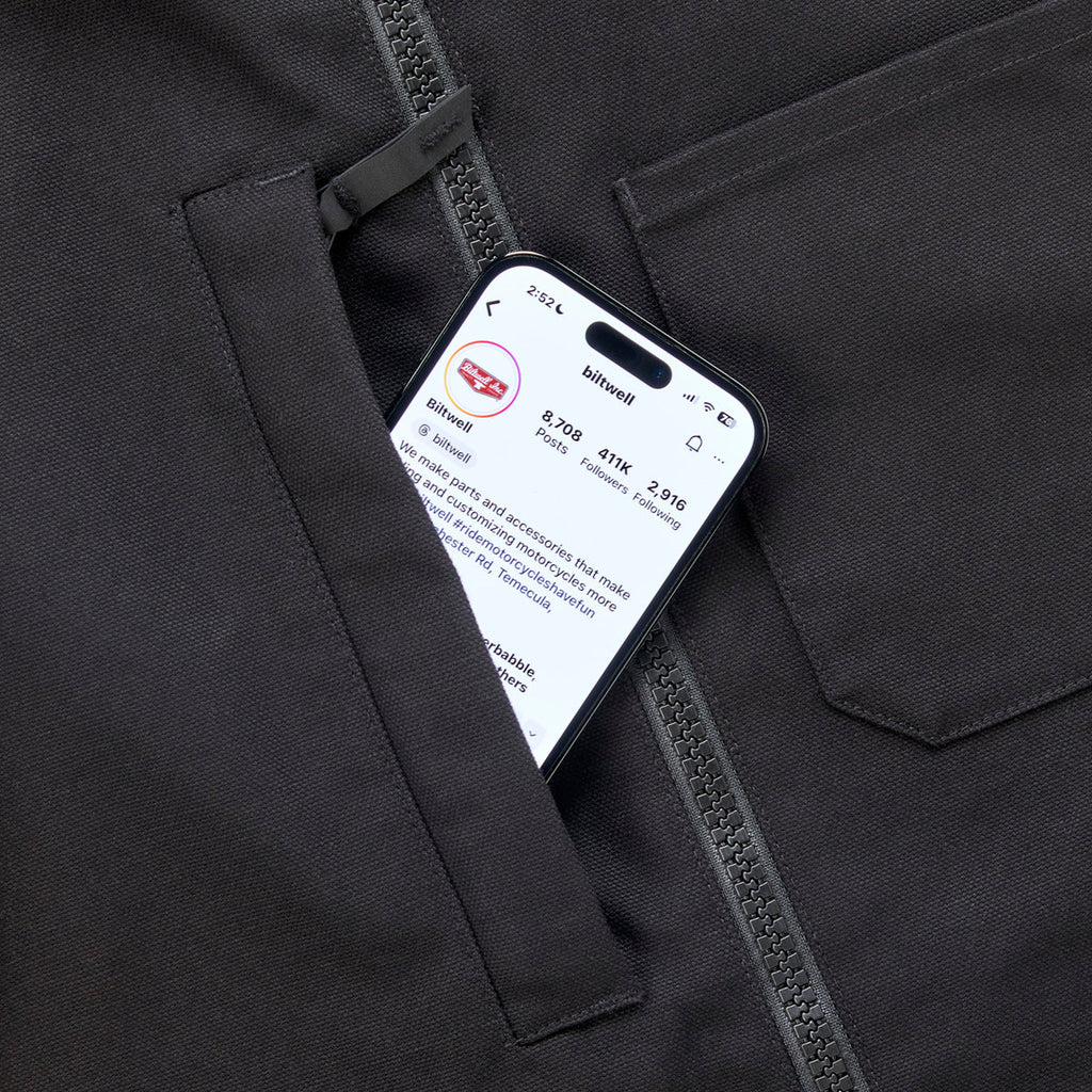 BILTWELL 4 SPEED VEST - Black & Gold