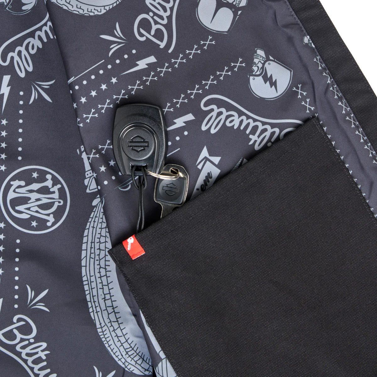 BILTWELL 4 SPEED VEST - Black & Gold