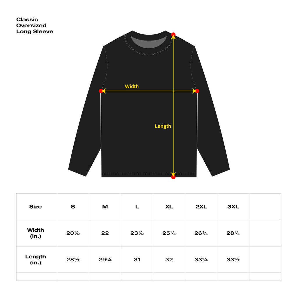 TRIPS - Classic Oversized Longsleeve - Unisex