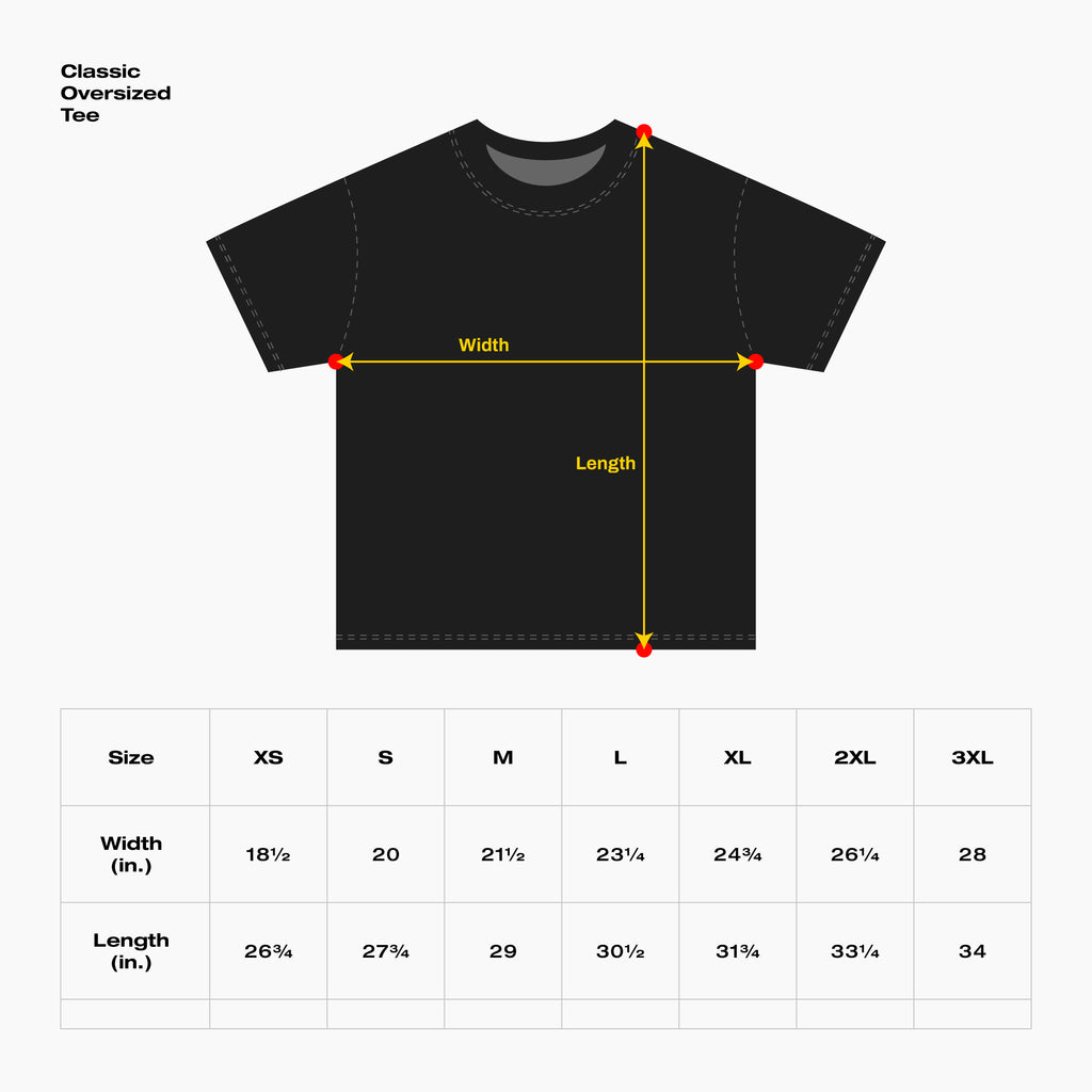 LOWKEY - Classic Oversize Tee - Unisex