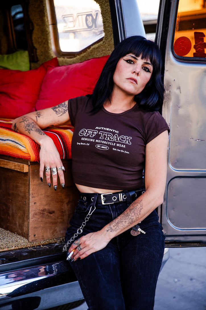 THE NUGGET - Baby Tee - Womens