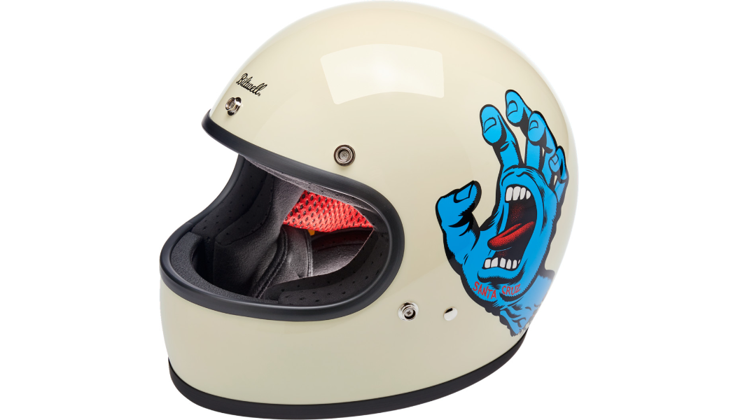 BILTWELL GRINGO-SANTA CRUZ - Vintage White