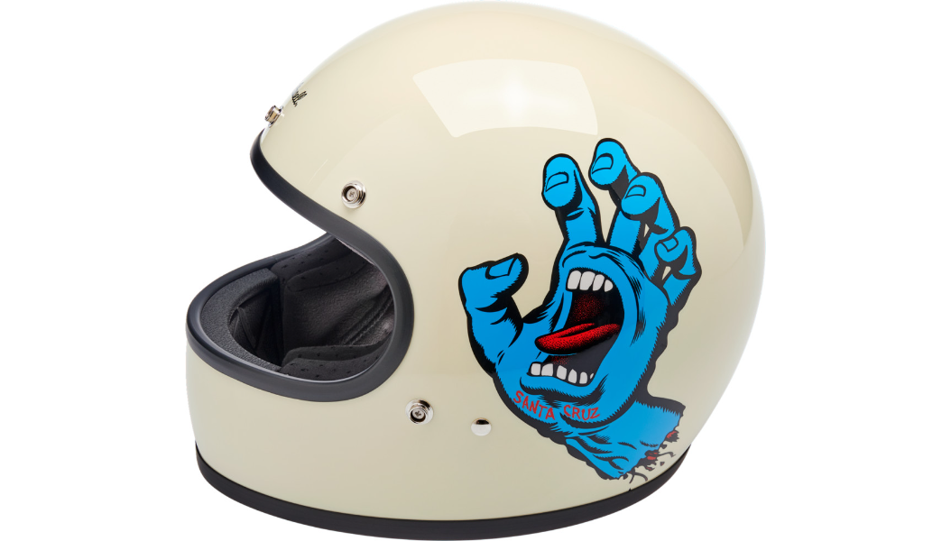 BILTWELL GRINGO-SANTA CRUZ - Vintage White