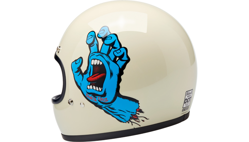 BILTWELL GRINGO-SANTA CRUZ - Vintage White