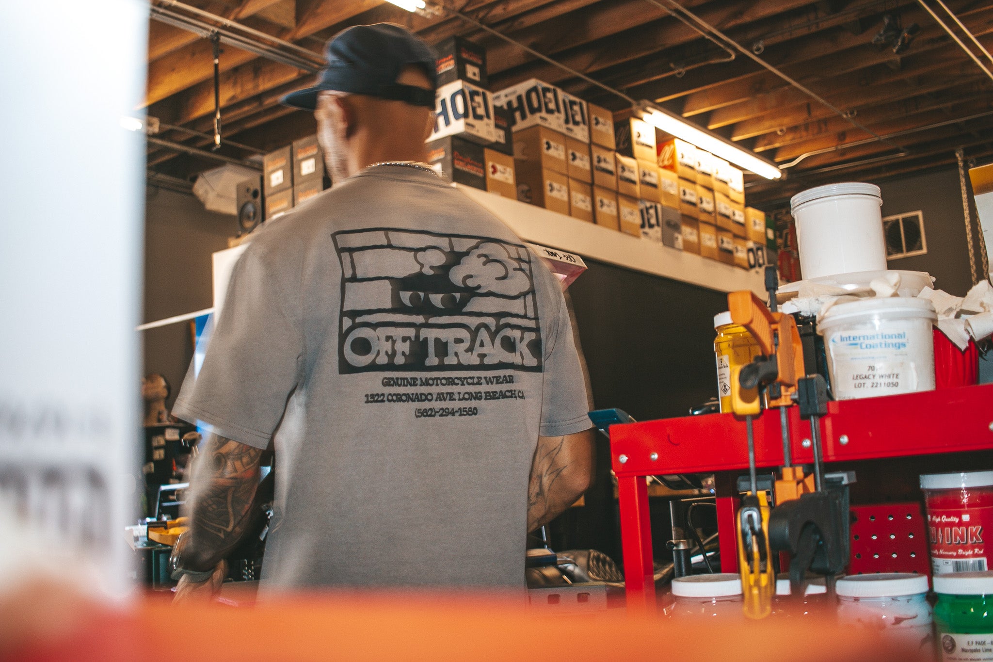 LOWKEY - Chopped Oversized Tee - Unisex