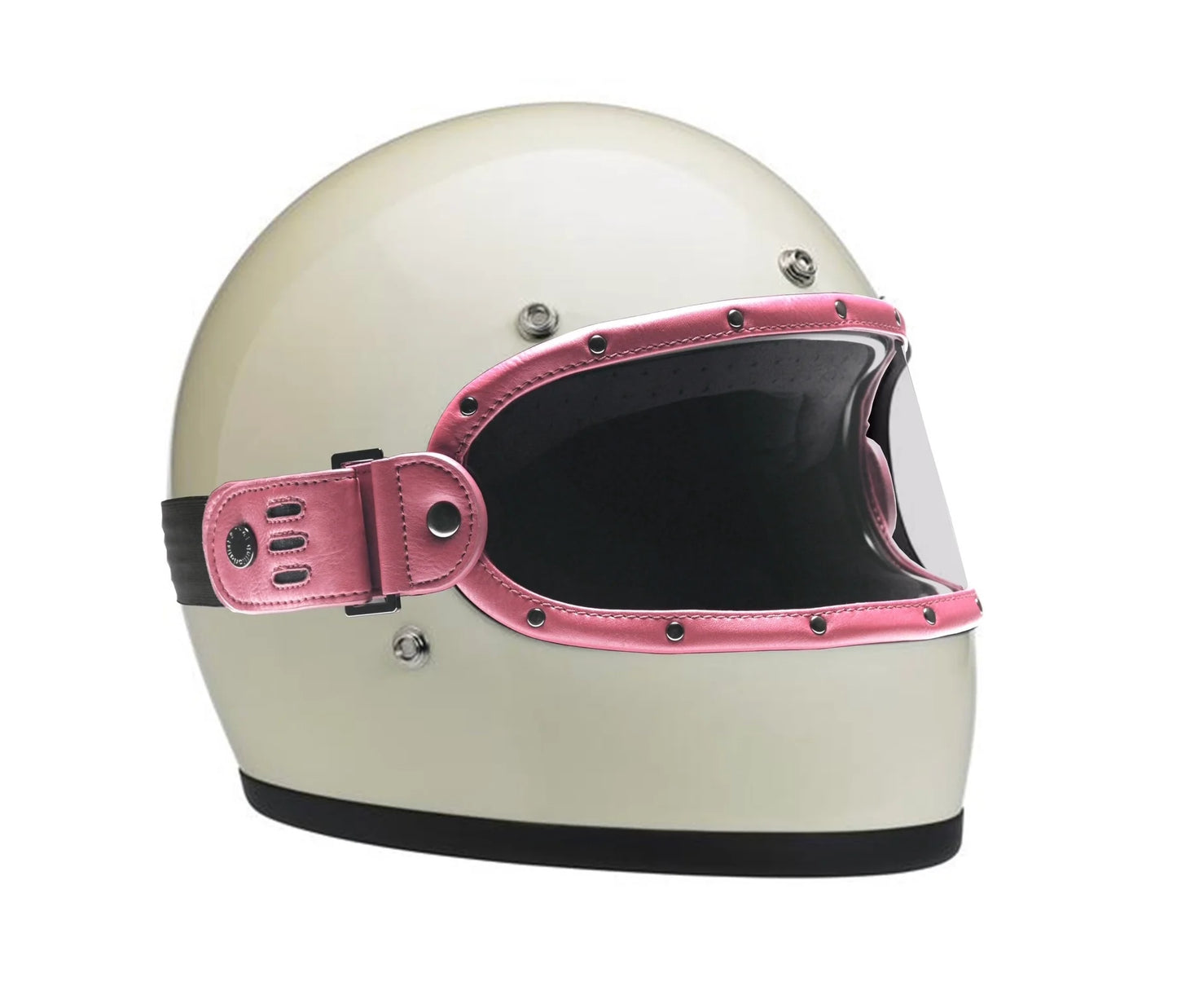 THE EQUILIBRIALIST KNOX MASKA - PINK/CLEAR SHIELD