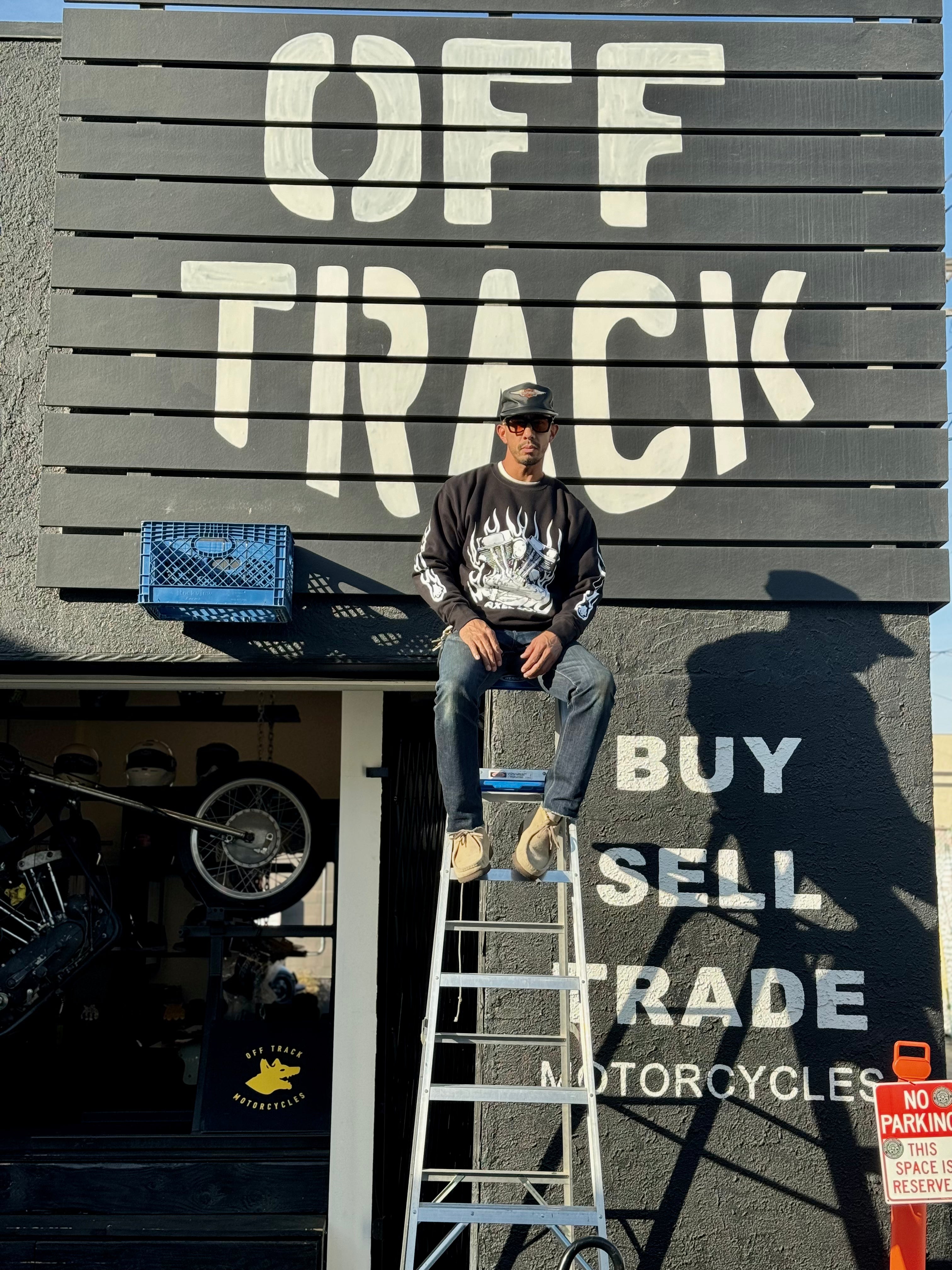 AXEL CO - Panhead Motorcycle Sweatshirt