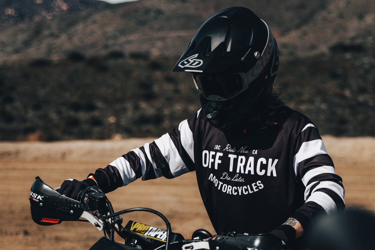 Off Track Riding Helmet Genuine Motorcycle Riding Gear - OFF TRACK