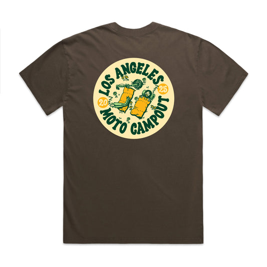 CAMPOUT UNISEX Faded Relax Fit - Dark Brown