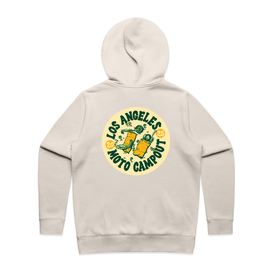 CAMPOUT WOMENS Regular Fit Hoodie - Bone Color