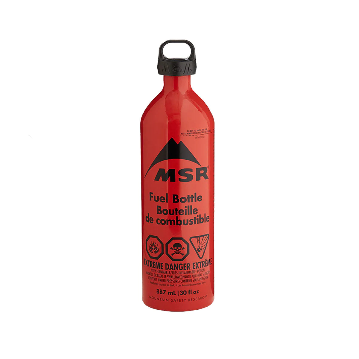 MSR Fuel Bottle 30 Fl Oz - Red