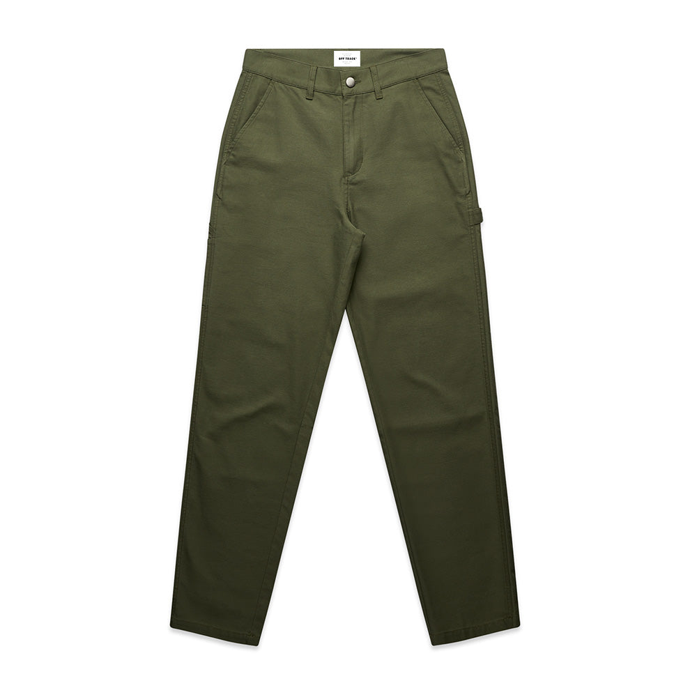 OFF TRACK WOMENS Carpenter Pants Army