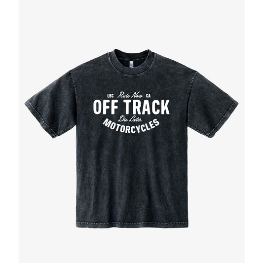 OFF TRACK LEGACY GARMENT DYED TEE