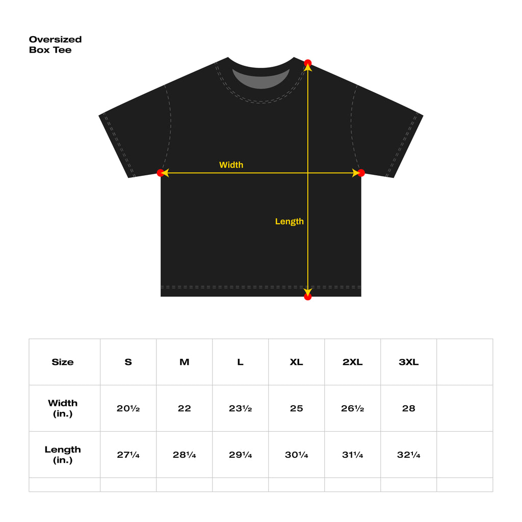 TRIPS - Oversized Box Tee - Unisex