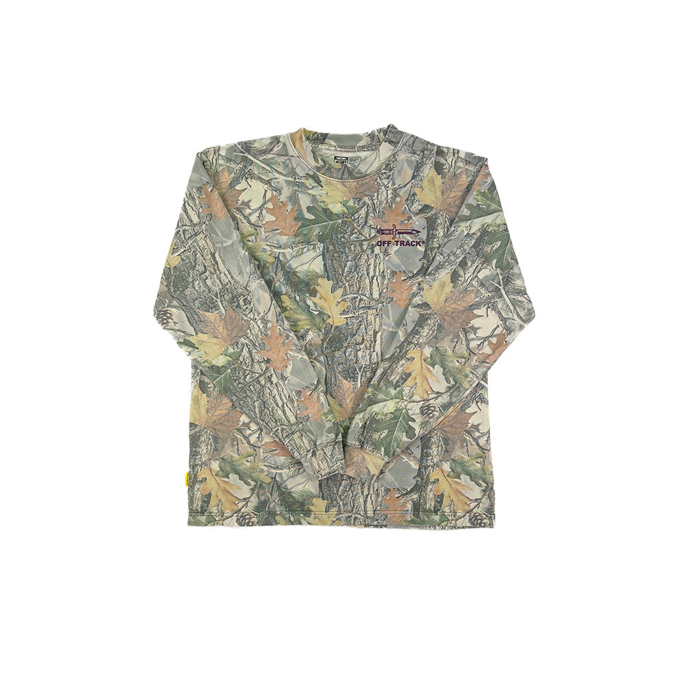 OFF TRACK ADULTS "TRIPS" Longsleeve Real Tree Tee