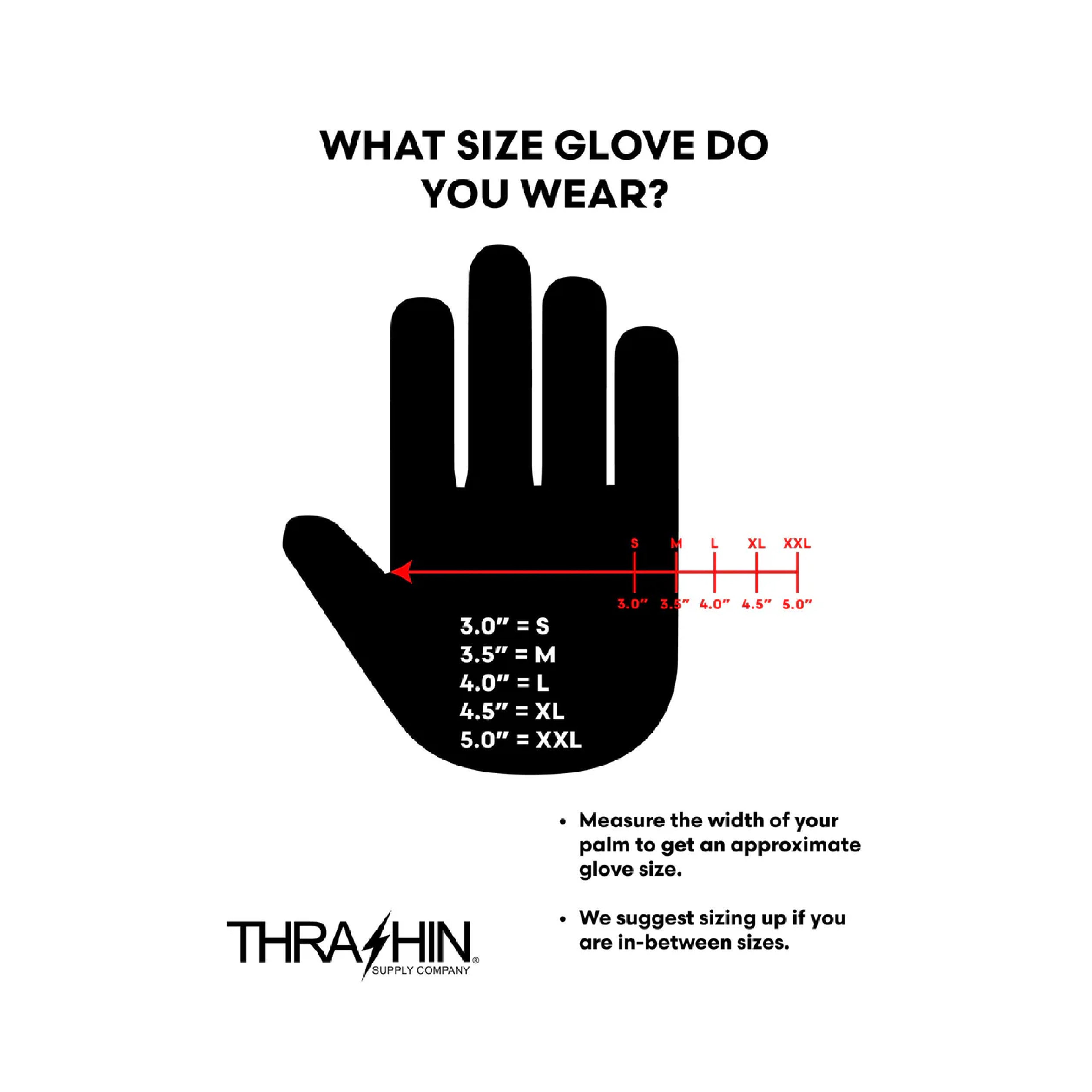 THRASHIN SUPPLY CO. Boxer Gloves - Black