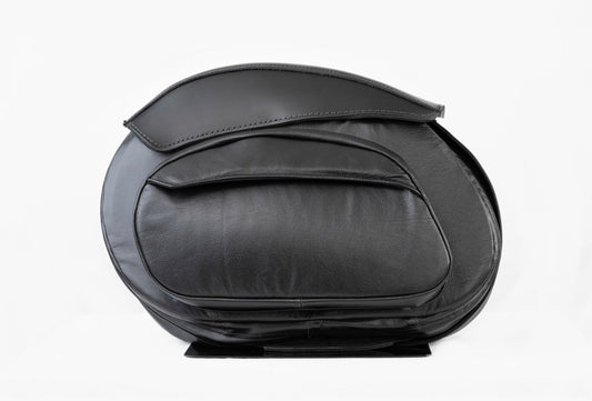 LEATHER PROS EZ-MOUNT V3 *M8* SOFTAIL SADDLEBAGS - LEATHER