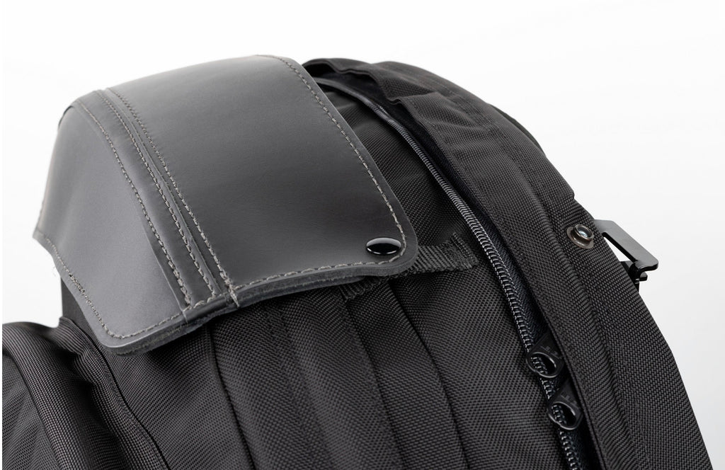 LEATHER PROS RETRO SERIES V3 *M8* SOFTAIL SADDLEBAGS - BALLISTIC NYLON