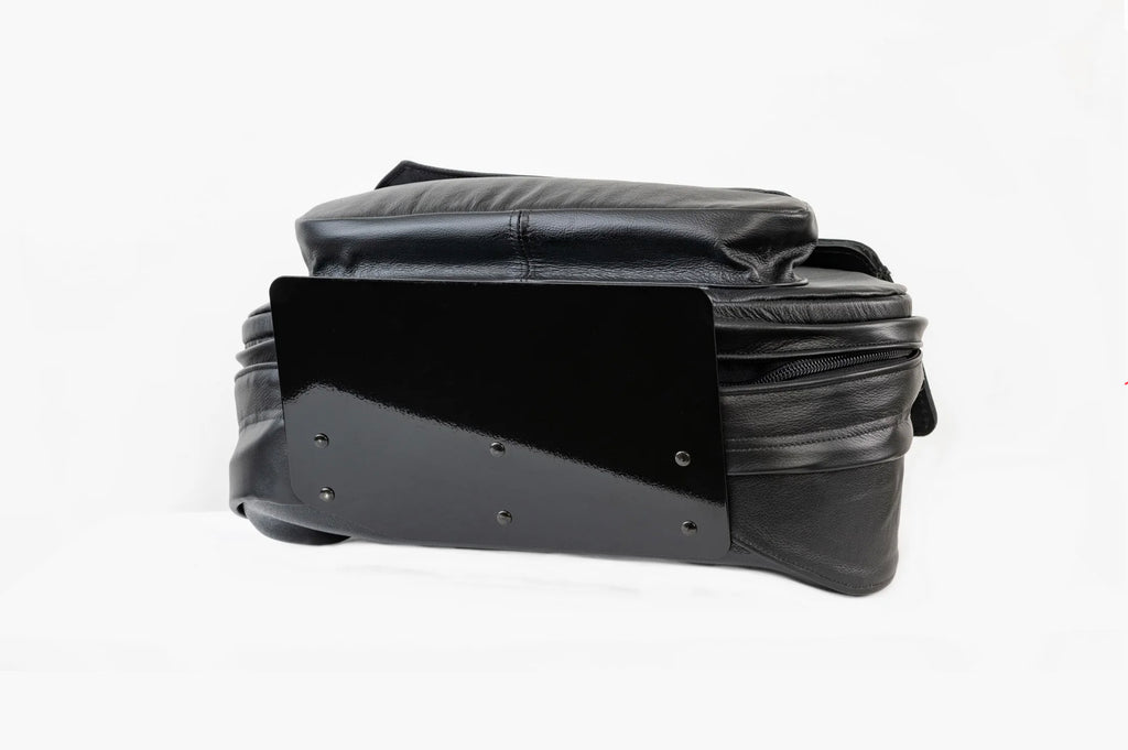 LEATHER PROS EZ-MOUNT V3 *M8* SOFTAIL SADDLEBAGS - LEATHER