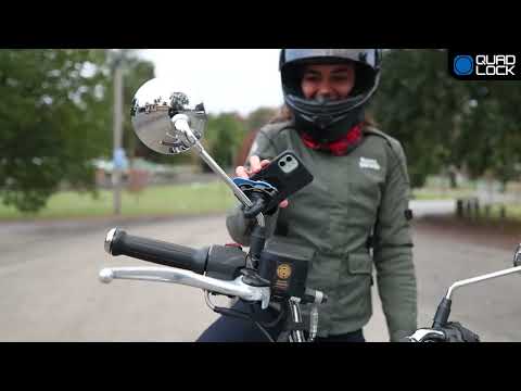 QUAD LOCK - Scooter/Motorcycle - Mirror Mount