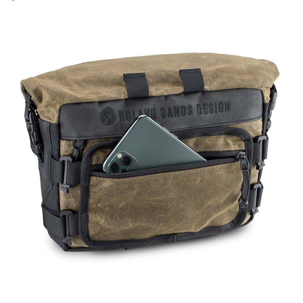 KRIEGA ROAM HANDLEBAR BAG - Black & Brown