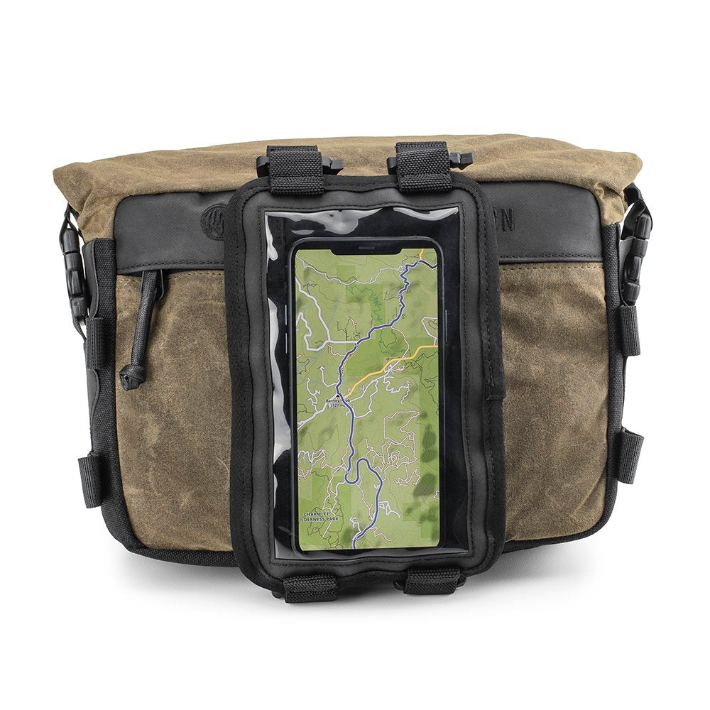 KRIEGA ROAM HANDLEBAR BAG - Black & Brown
