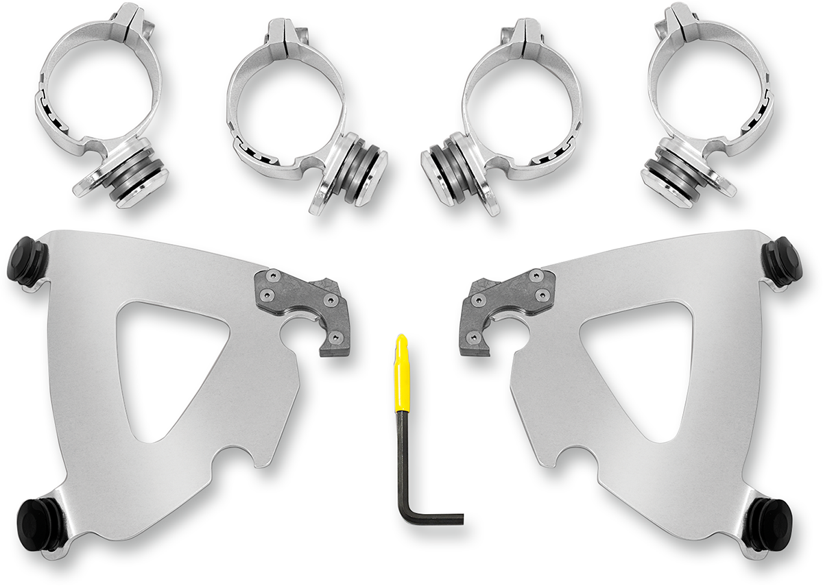 MEMPHIS SHADES Road Warrior Mounting Kit - FXD - Polished (Part 23200192)