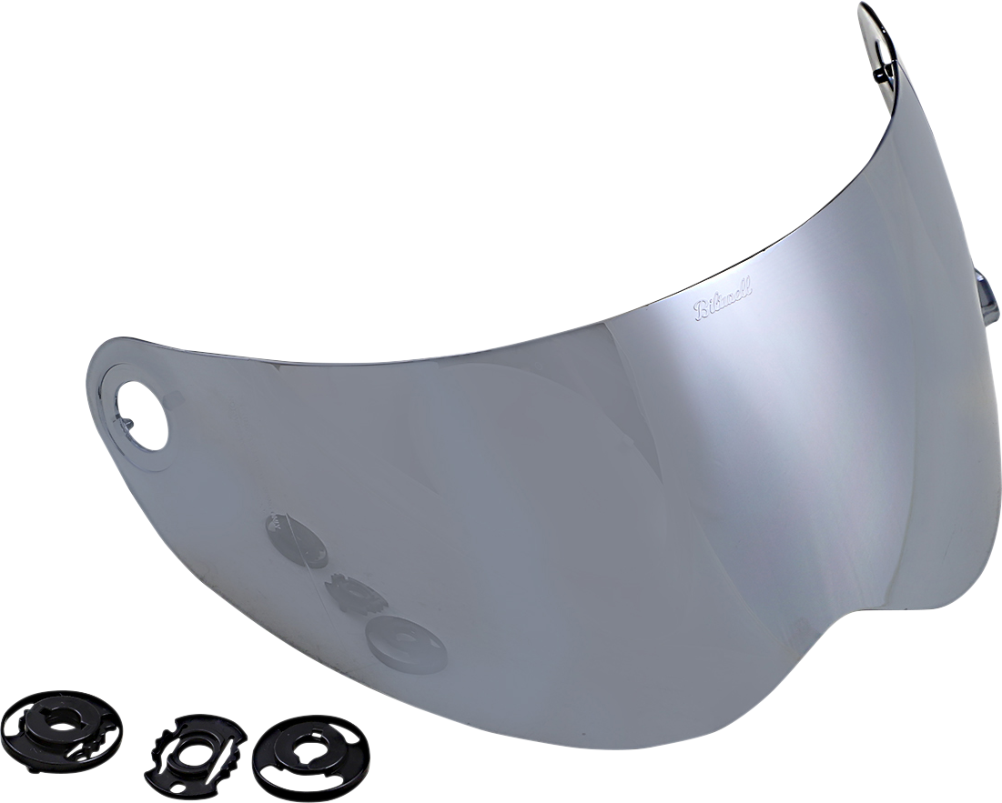 Biltwell Lane Splitter Gen2 Anti-Fog Shield - Chrome Mirror