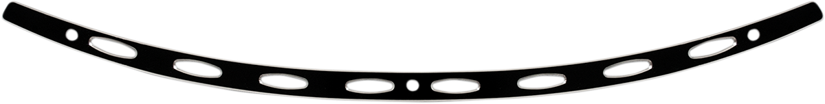MEMPHIS SHADES Windshield Trim - Black Contrast - Oval - FLH '14+