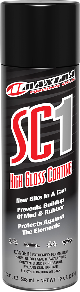 MAXIMA RACING SC1 High Gloss Coating - Silicone Detailer - 12 U.S. fl oz. - Aerosol