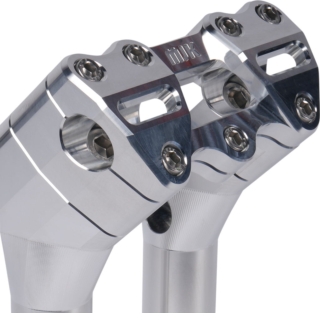 MJK PERFORMANCE Chrome 10" x 1" Pullback Riser
