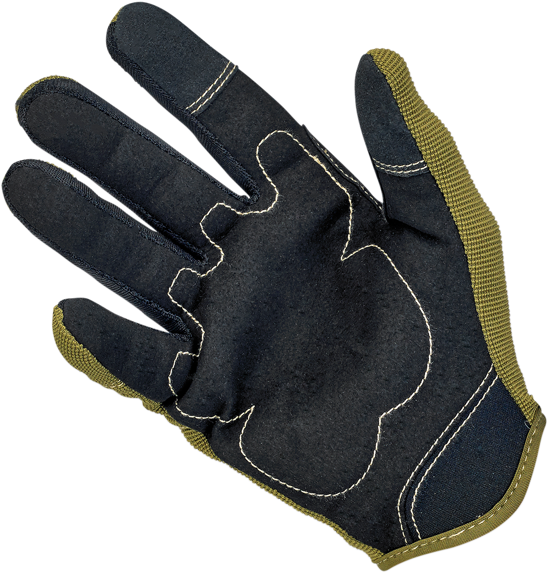 BILTWELL Moto Gloves - Olive/Black