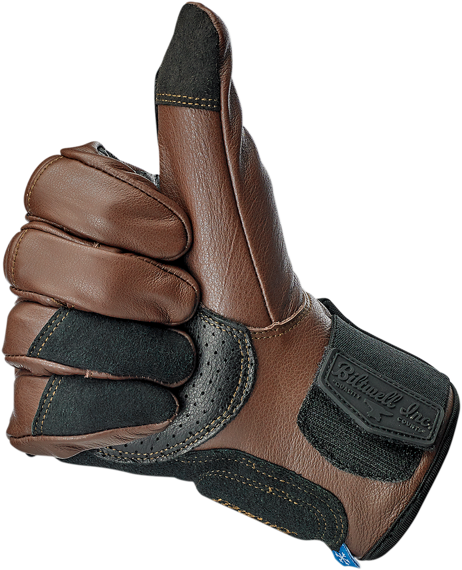 BILTWELL Belden Gloves - Chocolate